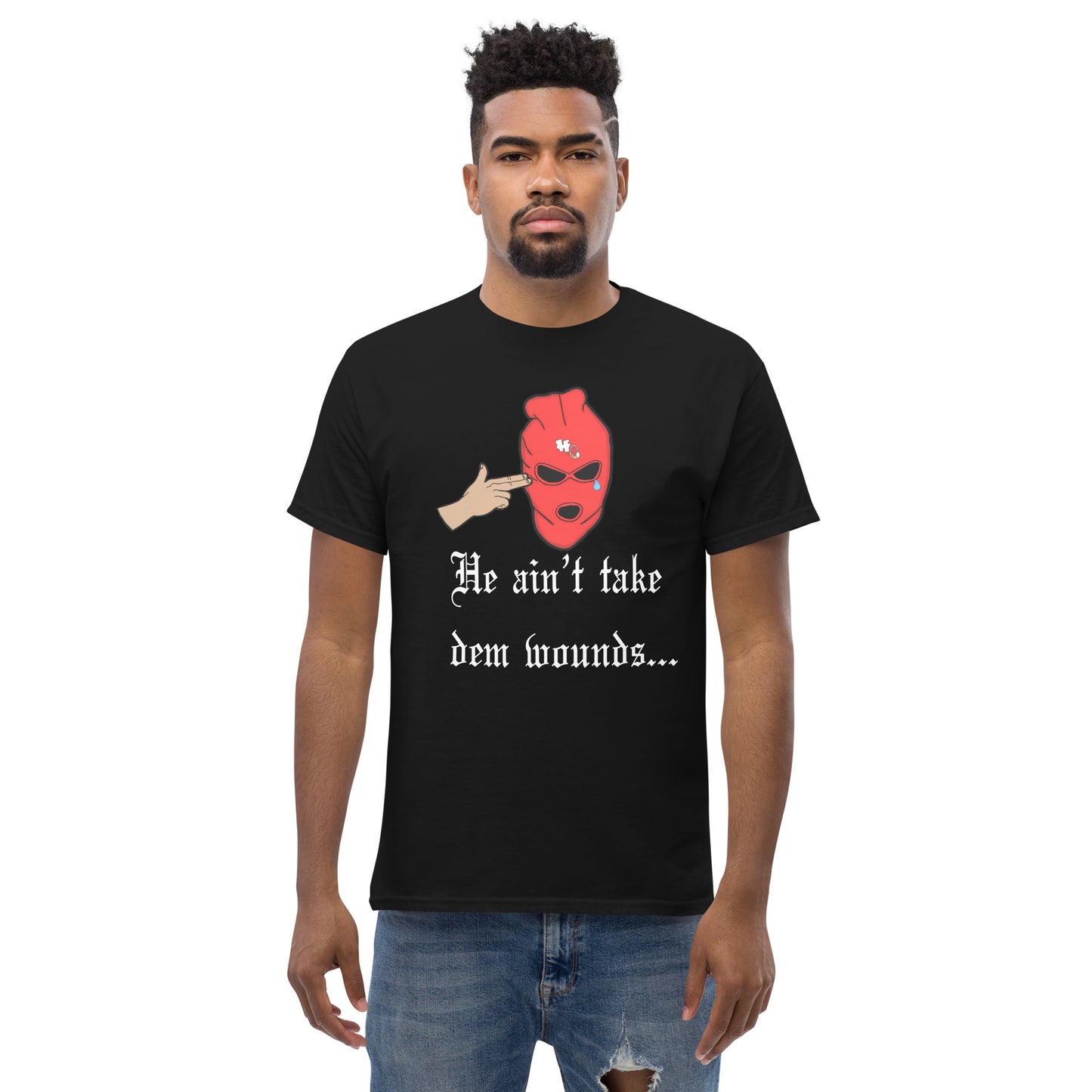 Men's He Ain't Take Em T-Shirt (B)